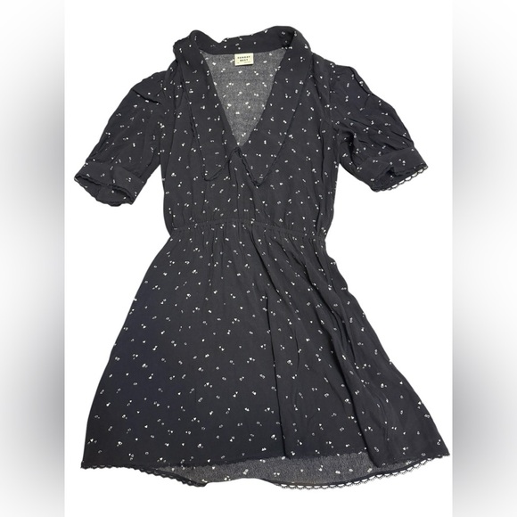 Aritzia Sunday Best Oxford Navy New Aki Dress Size XS‎ - Picture 2 of 4